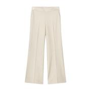 Stijlvolle Boot-Cut Broek Summum Woman , White , Dames