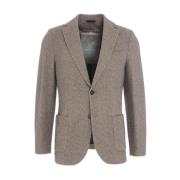 Beige Blazer voor Heren - Stijlvol en Comfortabel Circolo 1901 , Beige...