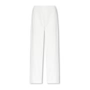 Gestructureerde wijde broek Cult Gaia , White , Dames