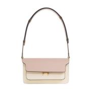 Trunk leren schoudertas Marni , Pink , Dames