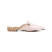 Roze Leren Loafers Flirting Model Chiara Ferragni Collection , Pink , ...