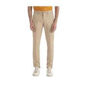 Stretch Chino Broek Harmont & Blaine , Brown , Heren