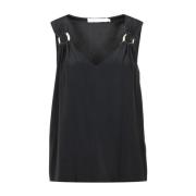 Sleeveless Tops Simona Corsellini , Black , Dames