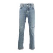Slimfit-jeans Off White , Blue , Heren