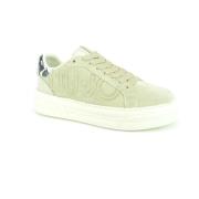 Beige Suède Sneakers Liu Jo , Beige , Dames