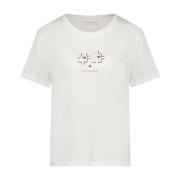 Ninja Logo T-Shirt | Wit Jane Lushka , White , Dames