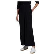 Wide Trousers Fay , Black , Dames