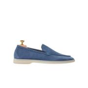 Ludovico Loafers - Handgemaakte Italiaanse Suède Schoenen Scarosso , B...