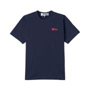 T-shirt Comme des Garçons Play , Blue , Heren