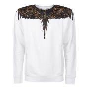 Streetwear Stijl Trainingsshirt Marcelo Burlon , White , Heren