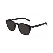 Stijlvolle zonnebril Sl-28 Slim Saint Laurent , Black , Heren