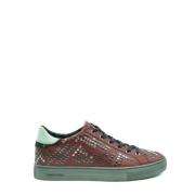 Stijlvolle Sneakers voor Modieuze Vrouwen Crime London , Red , Dames