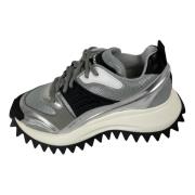 Zilveren Plateau Sneakers 7600 Walk Vic Matié , Gray , Dames