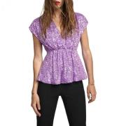 T-Shirts Aniye By , Purple , Dames