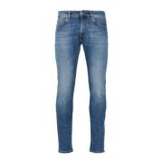 Slim-fit jeans PT Torino , Blue , Heren