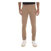 Slim Fit Chino met Tailoring Split Berwich , Beige , Heren