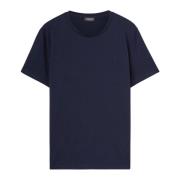 Blauwe Upgrade T-Shirt voor Mannen Dondup , Blue , Heren