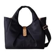 Handbags Borbonese , Black , Dames