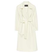 Belted Coats Fabiana Filippi , White , Dames