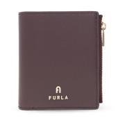 ‘Camelia Small’ portemonnee met logo Furla , Red , Dames