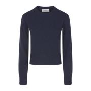 Blauwe Tonal ADC Sweater Ami Paris , Blue , Dames