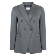 Elegante Donkergrijze Greet Blazer Jane Lushka , Gray , Dames