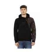 Zwarte Katoenen Sweater met Schildlogo Automobili Lamborghini , Black ...