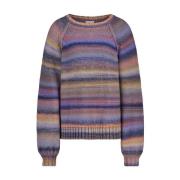 Paarse Pullover | Gemaakt in Europa Jane Lushka , Purple , Dames