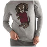 Men Clothing Sweatshirt Grey Aw21 Harmont & Blaine , Gray , Heren