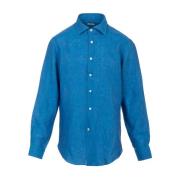 Casual overhemd Kiton , Blue , Heren