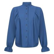 Stijlvolle Roberta Blouse in Lichtblauw Jane Lushka , Blue , Dames