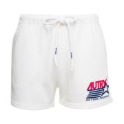 Witte Korte Shorts Autry , White , Dames