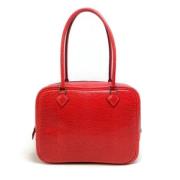 Pre-owned Leather handbags Hermès Vintage , Red , Dames