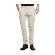 Stretch katoenen chinos Brooks Brothers , White , Heren