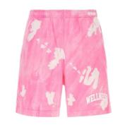 Roze katoenen bermuda shorts - Sporty Rich collectie Sporty & Rich , P...