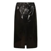 Stijlvolle Rokken voor Vrouwen Maison Margiela , Black , Dames