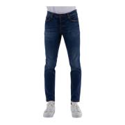 Slim-fit Katoenen Jeans Haikure , Blue , Heren
