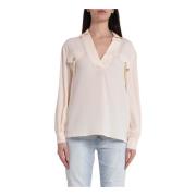 Blouses Simona Corsellini , Beige , Dames