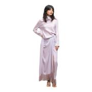 Ayumi silk blouse light purple Ahlvar Gallery , Purple , Dames