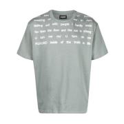 P22Sp018 T-shirt Pleasures , Gray , Heren