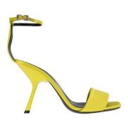 Fluorescerende Gele Sandaal Sergio Rossi , Yellow , Dames