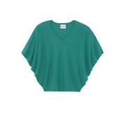Wabi Oversized Cashmere Pullover Kujten , Green , Dames