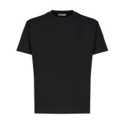 Zwarte T-shirts en Polos met Stud Detail Valentino Garavani , Black , ...