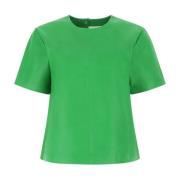 Stijlvolle T-Shirt Top Remain Birger Christensen , Green , Dames