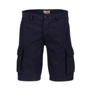 Cargo Bermuda Shorts 40Weft , Blue , Heren