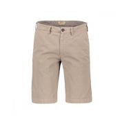 Casual Bermuda Chinos Shorts 40Weft , Beige , Heren