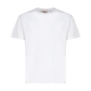 Witte T-shirts en Polos met 98% Katoen Valentino Garavani , White , He...