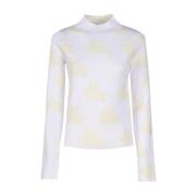 Intarsia Konijn Coltrui JW Anderson , White , Dames