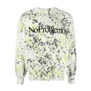 Sweatshirt Aries , Green , Heren