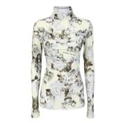 Blouse overhemd Off White , Gray , Dames